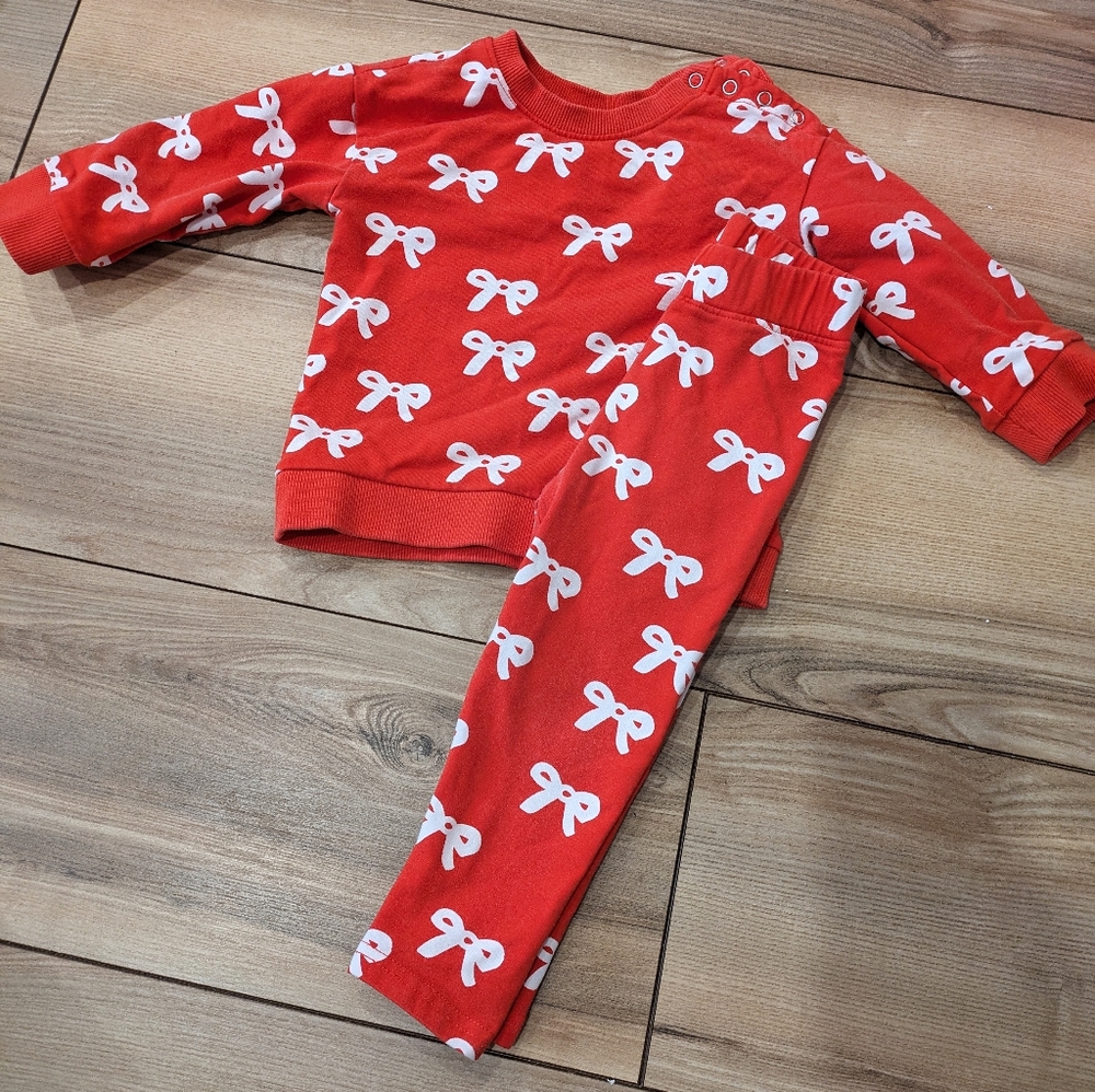 Hanna Andersson bow outfit